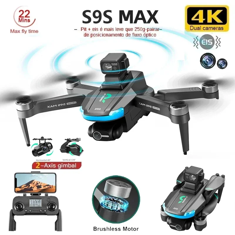 Drone Camera Night Vision - NOWOŚĆ S9S MAX MINI Drone 4K