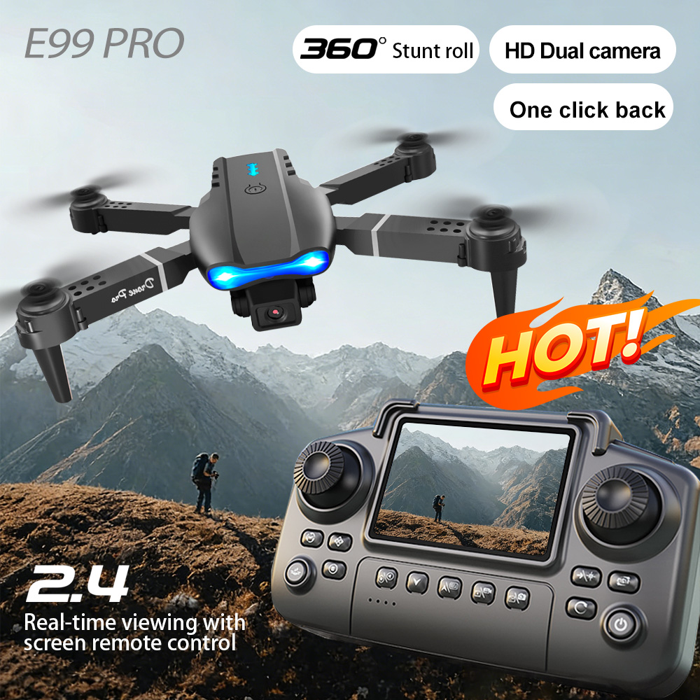 Drone Camera Mount - Dron z podwójnym obiektywem, zmiana obiektywu,