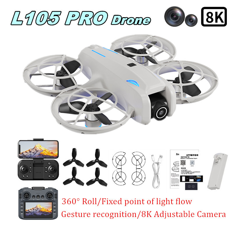 Drone Camera Professional - Dron L105 PRO Duel z obiektywem
