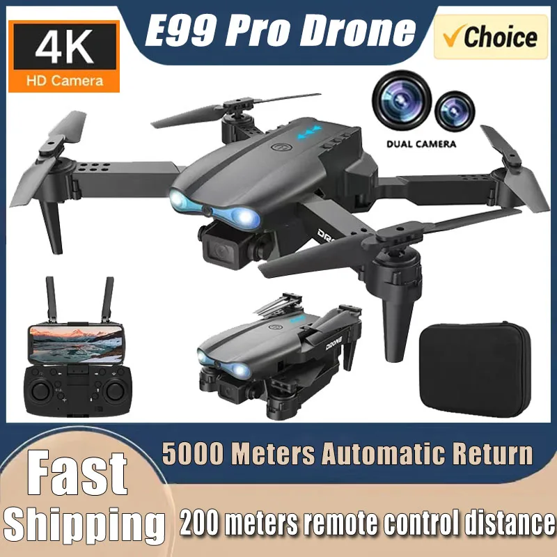 Nowy dron RC E99Pro 4K Profesj – Drone Camera Wide Angle recenzja i cena