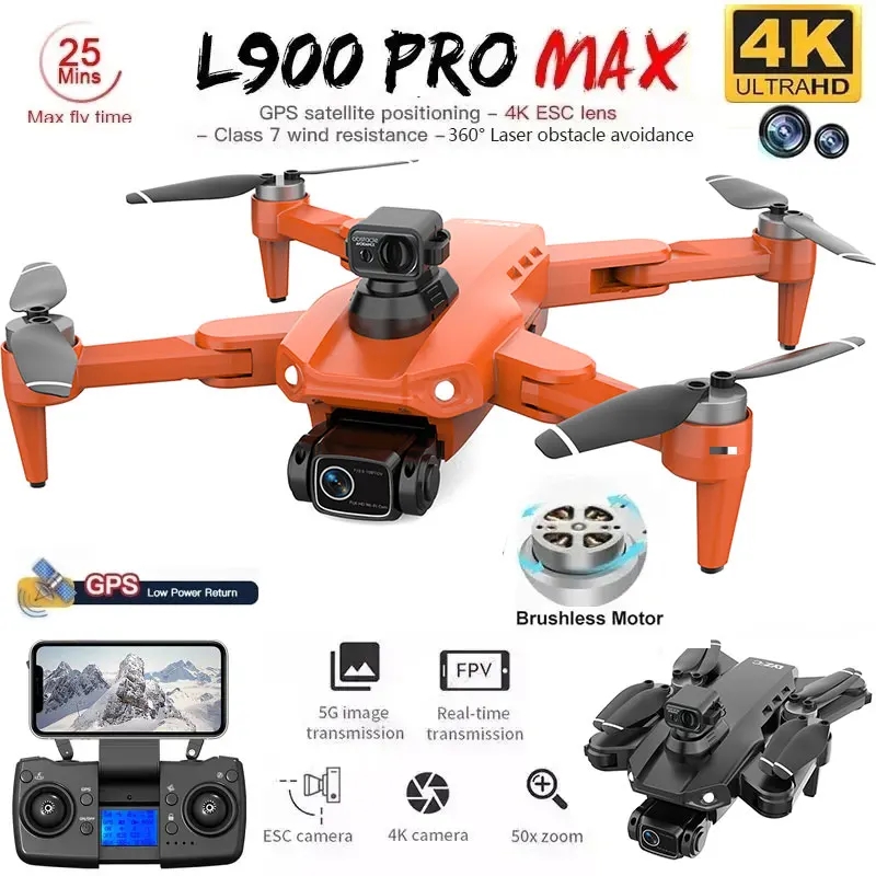L900 Pro MAX GPS Drone 4K Prof – Drone Camera Night Vision recenzja i cena