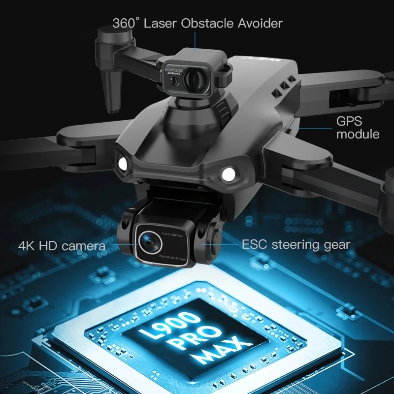 L900 Pro MAX GPS Drone 4K Prof – Drone Camera Night Vision recenzja i cena