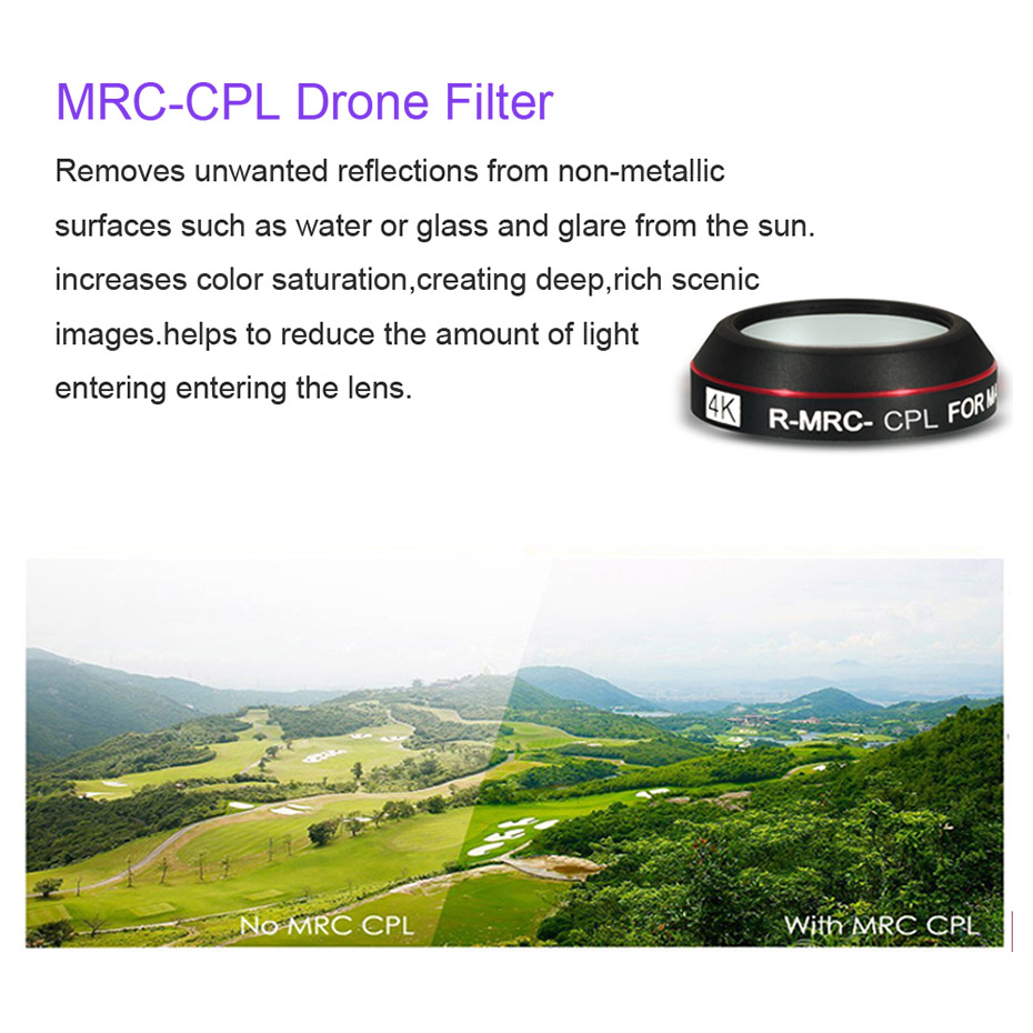 Filtr dronowy do Mavic Pro CPL – Drone Camera Filter recenzja i cena