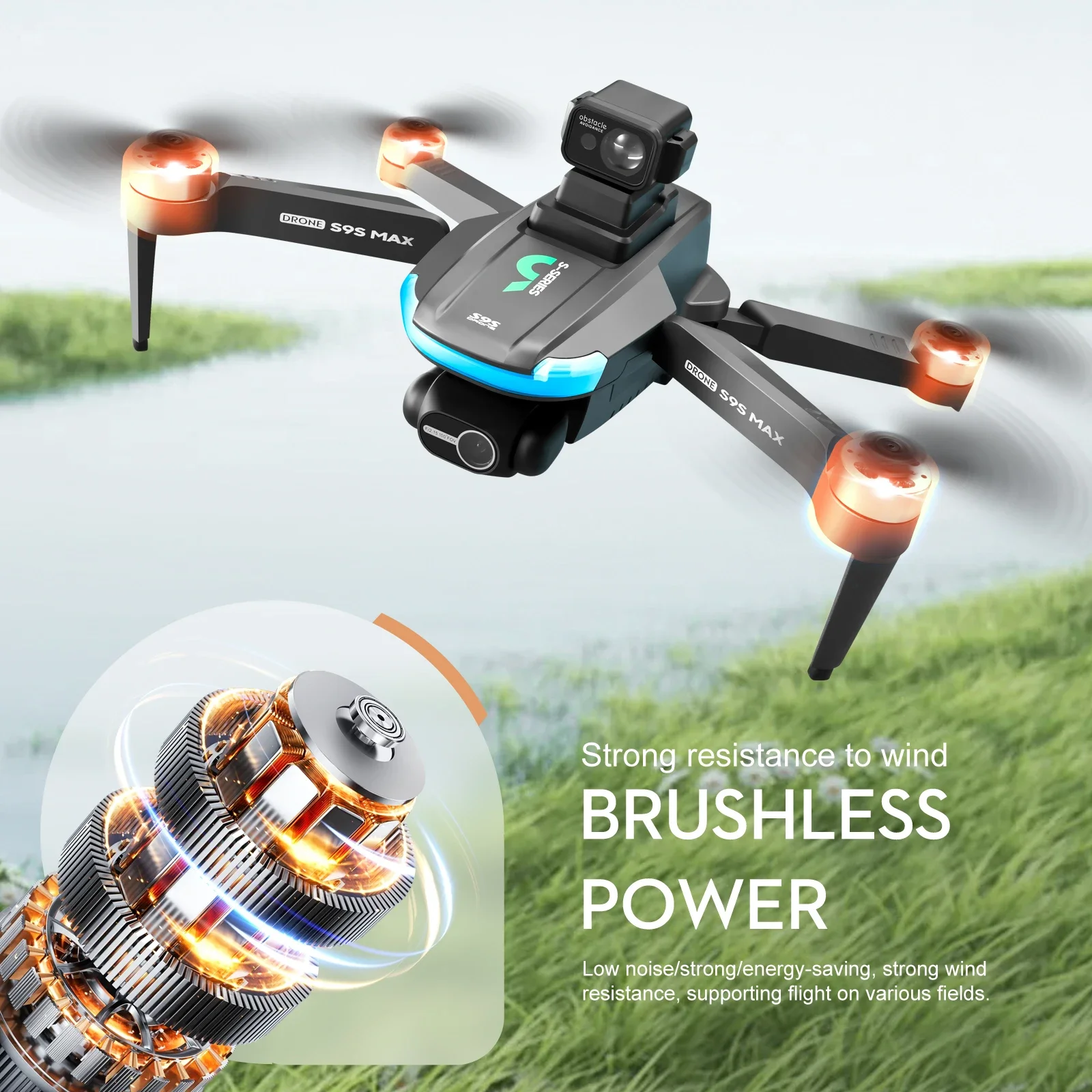 NOWOŚĆ S9S MAX MINI Drone 4K 2 – Drone Camera Night Vision recenzja i cena