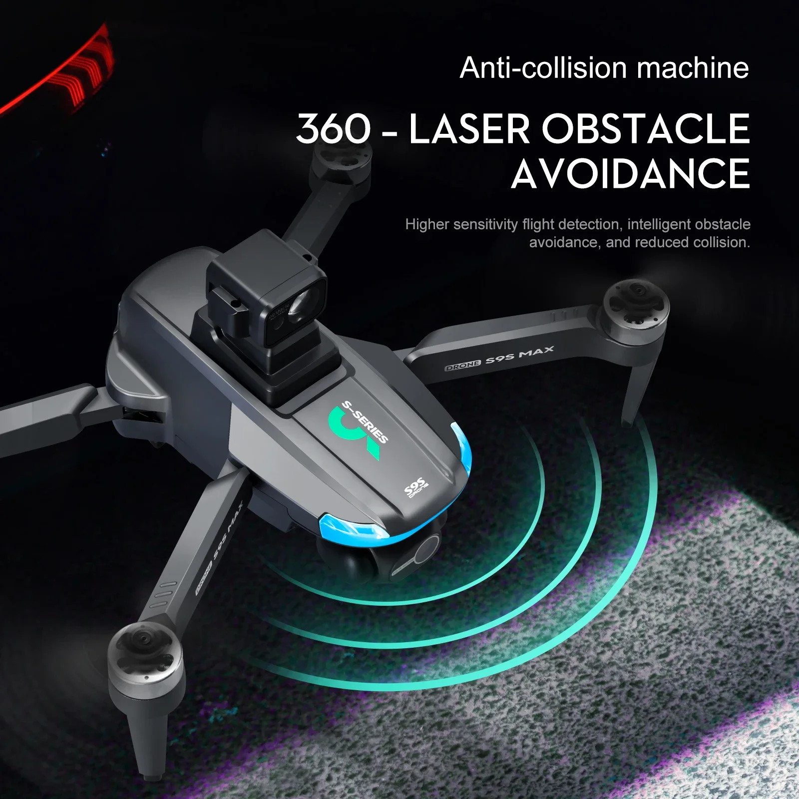 NOWOŚĆ S9S MAX MINI Drone 4K 2 – Drone Camera Night Vision recenzja i cena