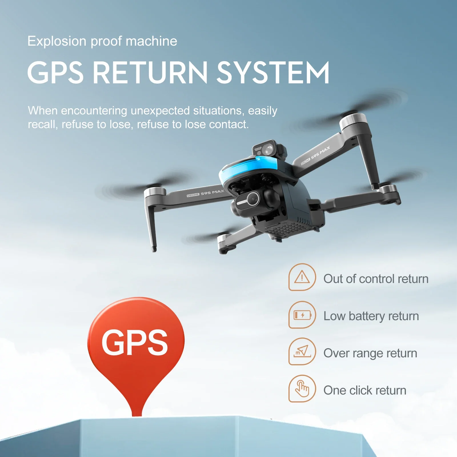NOWOŚĆ S9S MAX MINI Drone 4K 2 – Drone Camera Night Vision recenzja i cena