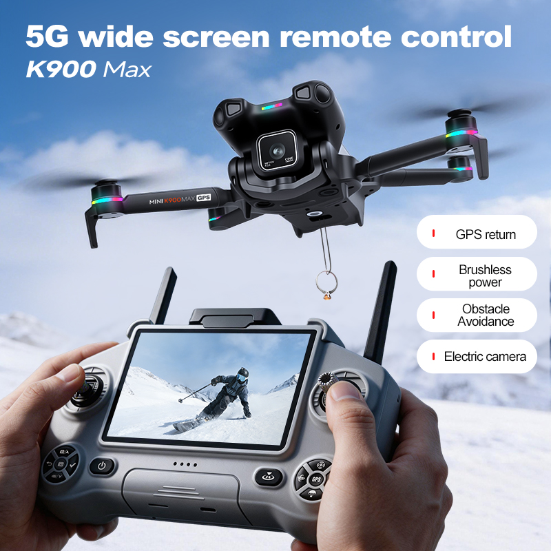 Nowy dron GPS K900 MAX z profe – Drone Camera Night Vision recenzja i cena